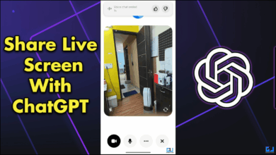How to share a live screen with Chatgpt on Android or iPhone