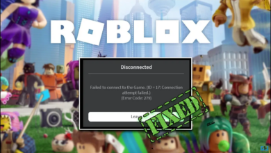 3 Ways to Fix Roblox Error Code 279/610