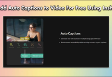 How to add automatic subtitles to video using Inshot