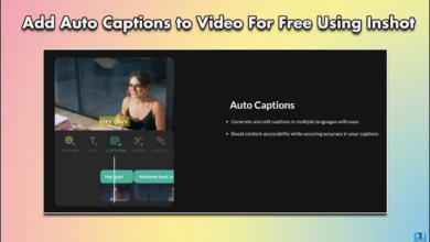 How to add automatic subtitles to video using Inshot