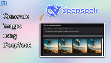 How to generate an image from deepseek
